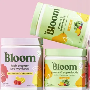 Bloom Nutrition Greens & Superfoods Powder (30 Servings) + High Energy Pre-Workout Powder (30 Servings) Bloom Nutrition Greens & Superfoods Powder (30 Servings) + High Energy Pre-Workout Powder (30 Servings)