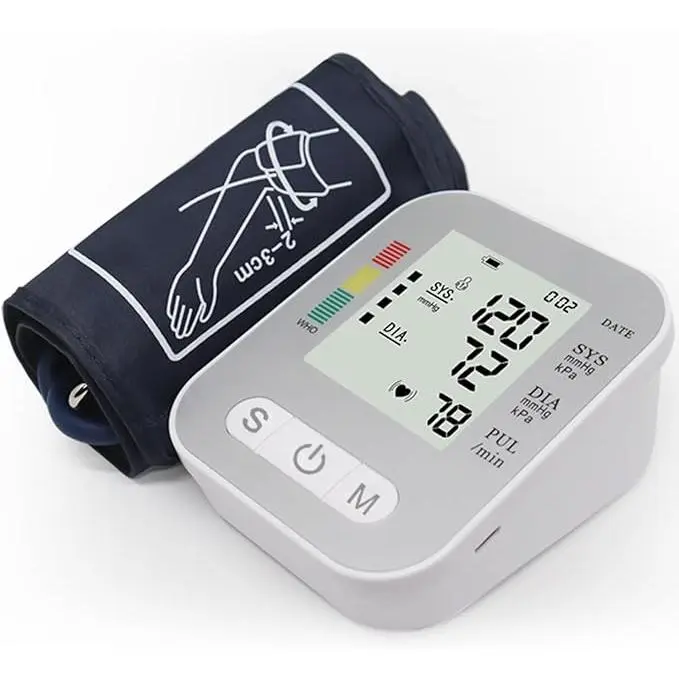 Digital Arm Monitor with LCD Display, Voice Function, Adjustable Wide Cuff, 198 Memories, Fast & Precise Readings for Home Daily Check, Portable Nice Gift Choice for Parents & Elders-2072 (Sports & Outdoor, Water Sports, Diving)