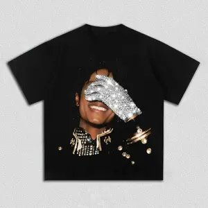 Michael Jackson Summer T-Shirt |   100%25 Cotton Hip Hop Tee |   Unisex Short Sleeve Fan Gift Top