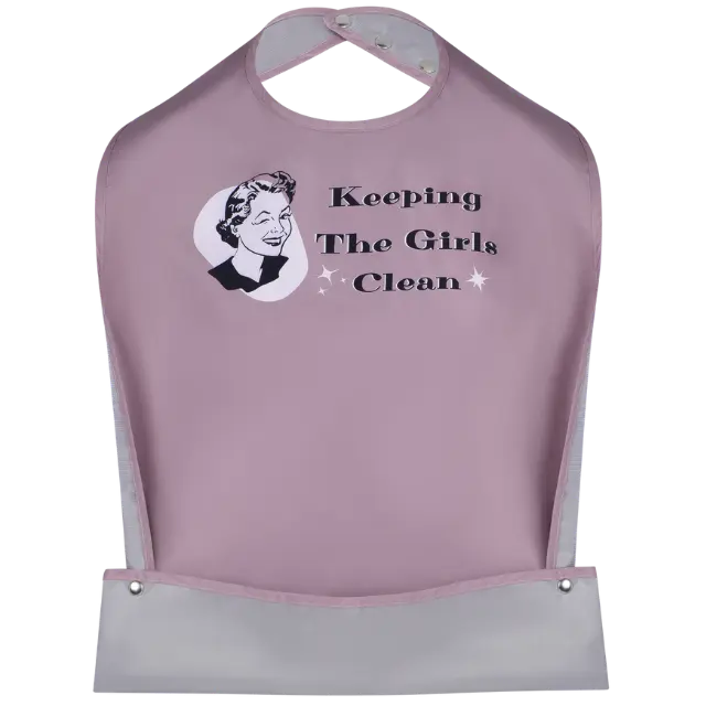 Keepin the Girls Clean - Funny Adult Bib Keepin the Girls Clean - Funny Adult Bib