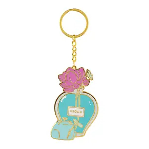 Rainylune Sprout the Frog FROGE Enamel Keychain