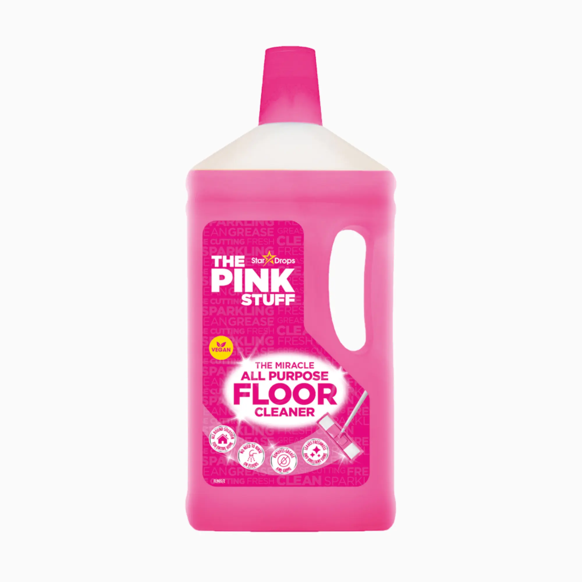 The Pink Stuff the Miracle All Purpose Floor Cleaner 33.8 Fl Oz