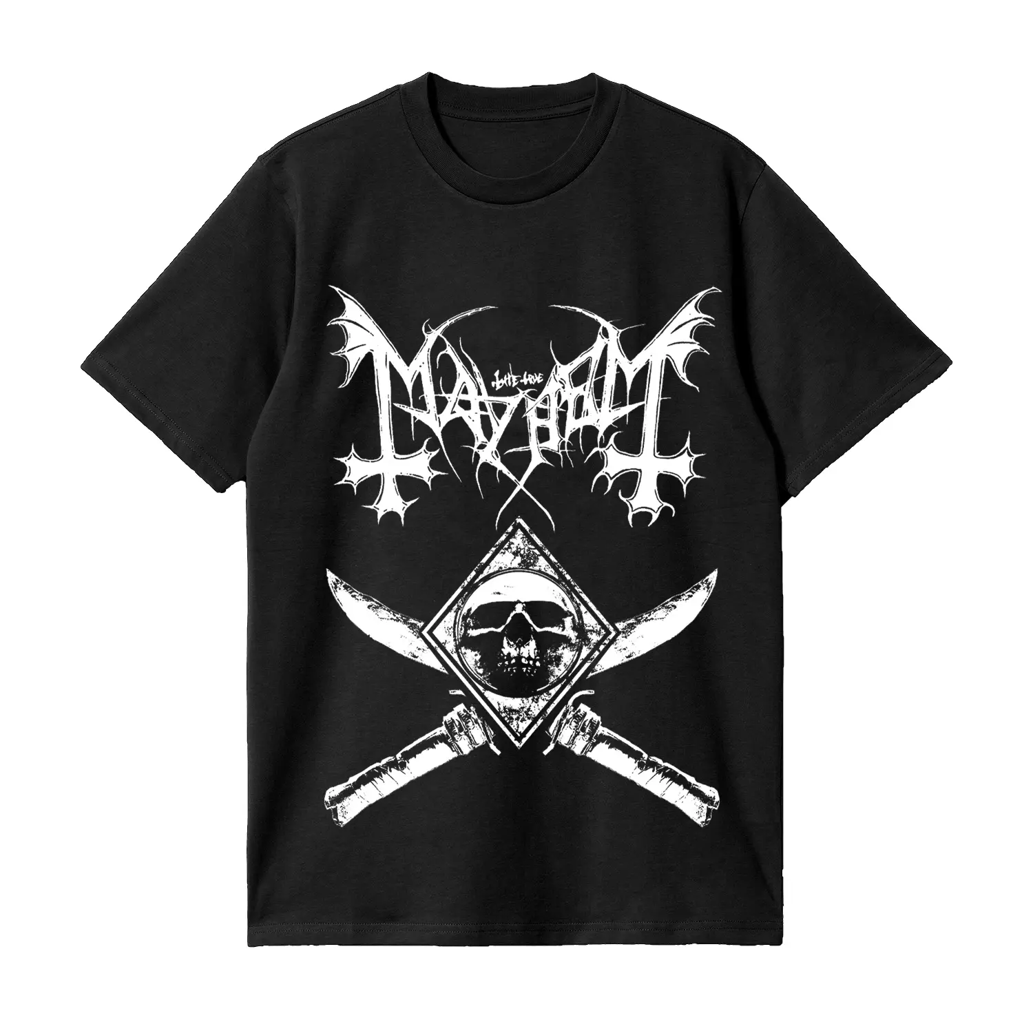 Mayhem Funeral Fog Extreme Metal Streetwear Graphic Unisex T Shirt HY5190