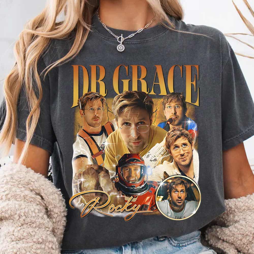 Dr Grace & Rocky Bootleg Shirt, Project Hail Mary Tshirt, Jazz Hands Vintage Shirt, Gift For Her, Gift For Him - scs17399