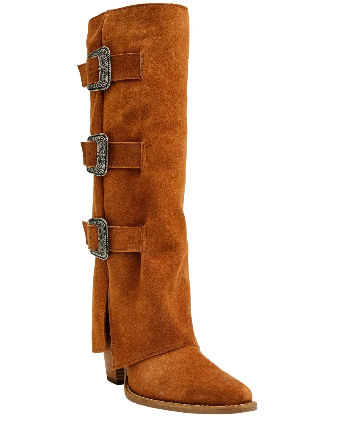 Dingo Women's Women'S Buckle Bunny Tall Western Boot Round Toe - Di2345-Cml