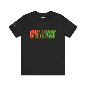 Gymnast (Pan-African Colors) Adult/Teen T-Shirt