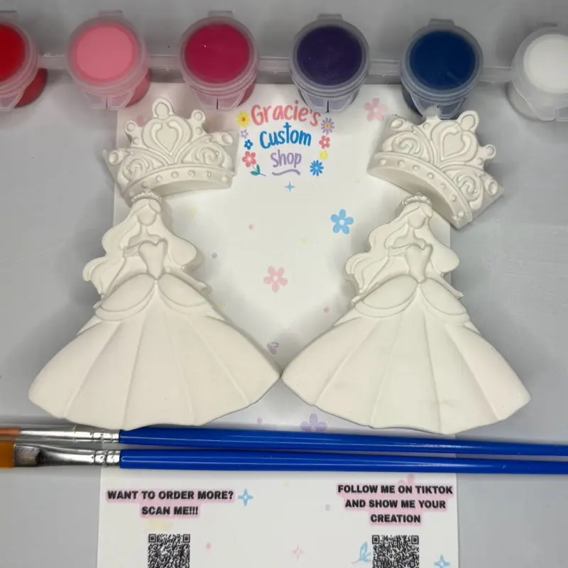 Plaster DIY Paint Kit - Princesses