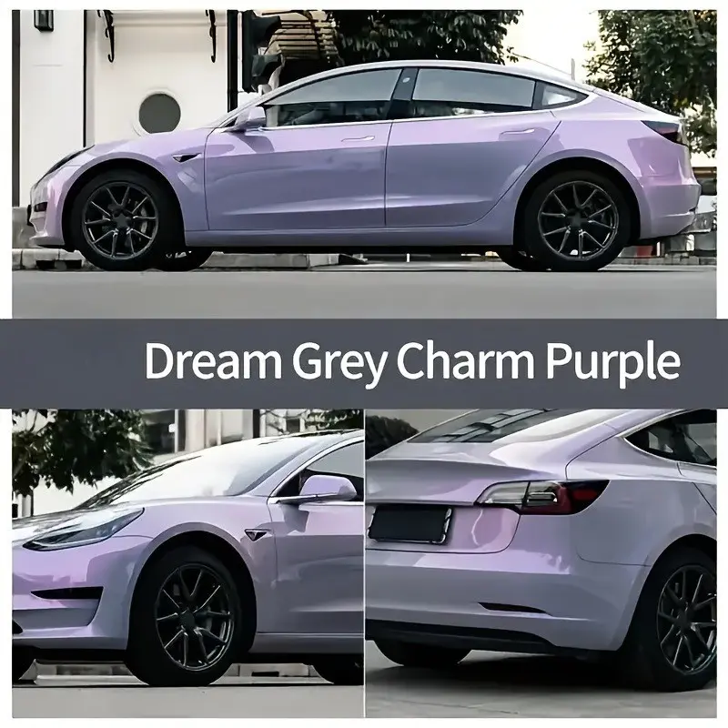 Chameleon Vinyl Car Wrap, 50cm X 300cm, Glossy to, Pet Material, Automotive Decal, Decal for Cars, Motorcycle Body Sticker, Car Sticker, Car Decals
