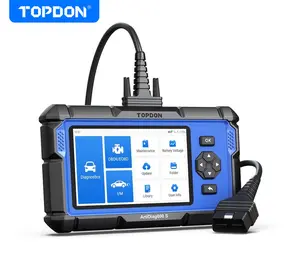 TOPDON AD600S Car Vehicle OBD2 Scanner,Diagnostic Tool, ABS SRS Transmission Engine Code Reader, 9Reset Services Scan Tool, Oil/BMS/SAS/Brake/DPF/TPMS/ETS Reset, Injector Coding, Lifetime Free Update