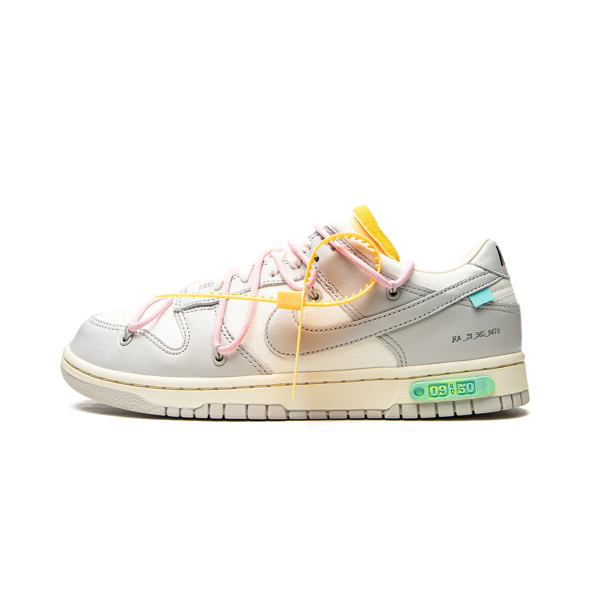 Dunk Low "Off-White - Lot 09" DM1602 109