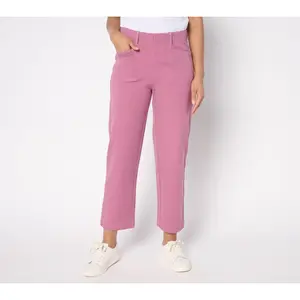 AnyBody Tall All-Stretch Twill Straight Leg Ankle Pants AnyBody Tall All-Stretch Twill Straight Leg Ankle Pants