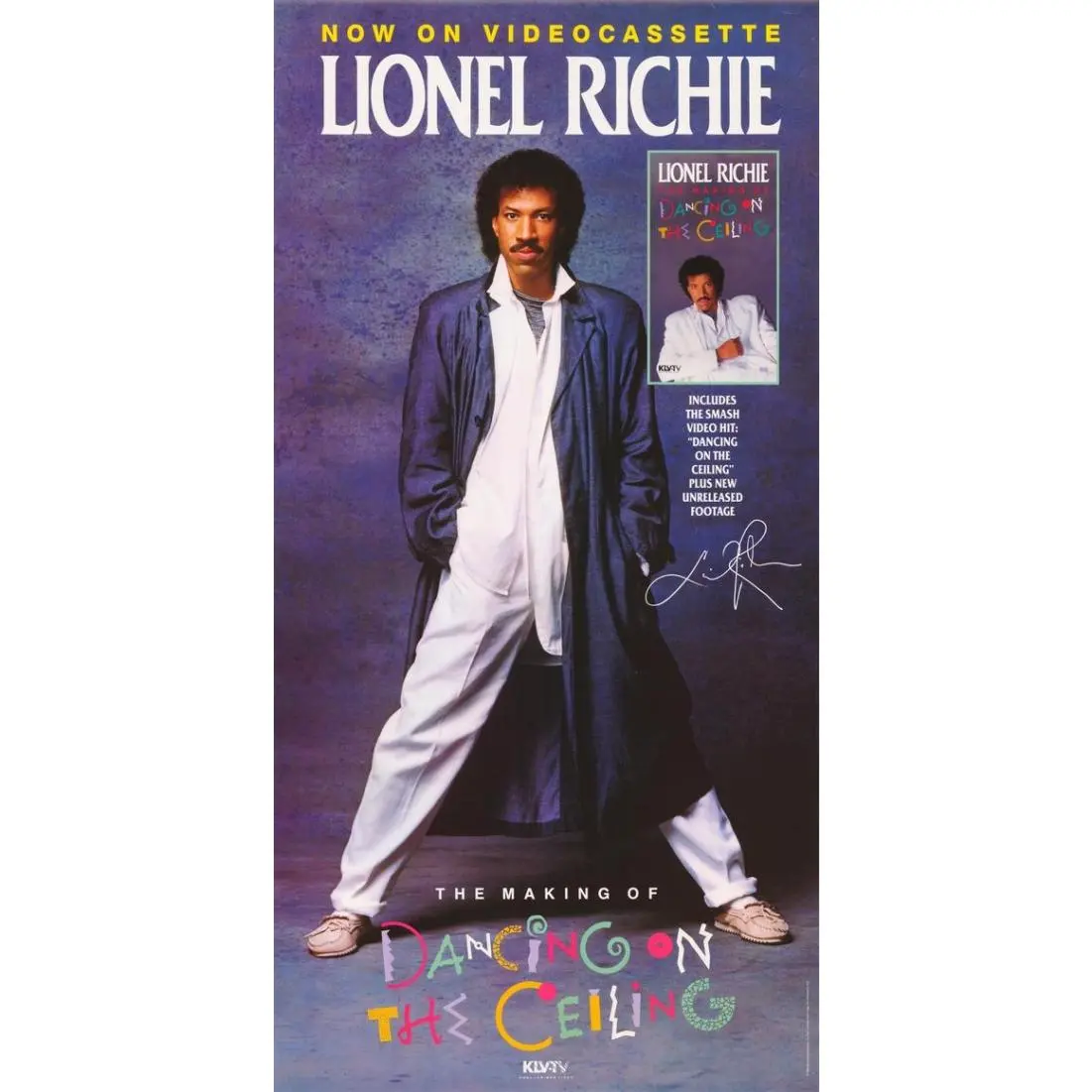 Lionel Richie: The Making of Dancing on the Ceiling Movie Poster Print (11 x 17)