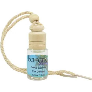 Exotic Coconut Scented Car Diffuser, Air Freshener, Aromatherapy Diffuser, Premium Grade Fragrance Oil