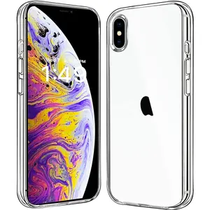 Entronix iPhone XS Max Crystal Clear Case - Sturdy Cover Transparent Dustproof Handle