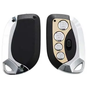 433mhz Wireless Remote Control for Cloning Garage Door Keys, Face-To-Face Copy Rolling Code Transmitter, Lithium Button Cell Battery