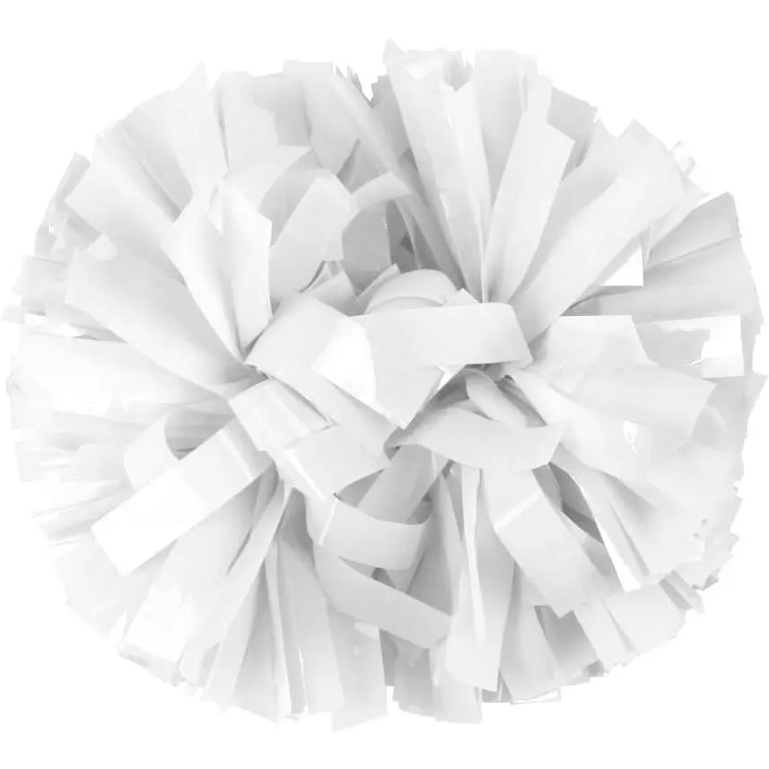 2 count Plastic Cheerleading Pom Poms with Baton Handle Cheer Pomoms for  Adults Cheering  Team Spirit Party