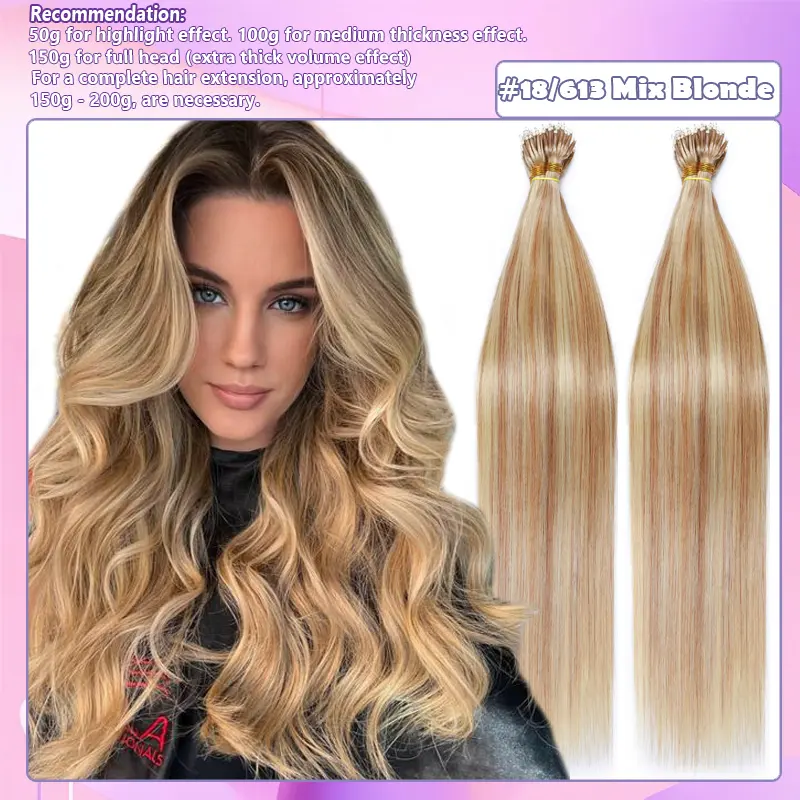 18/613 Light Ash Brown & Bleach Blonde