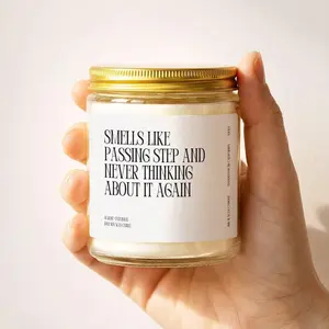 Funny Passed Medical Boards Minimalist Soy Candle - Future Doctor Celebration Gift - USMLE Step Exam Success Present - Hand Poured Scented Soy Wax - Med School Graduation Decor