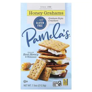 Pamela's Products Honey Grahams, 7.5 oz (212.6 g)