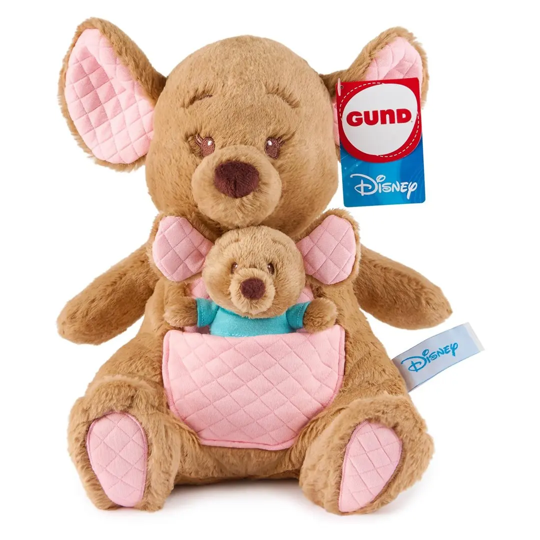 GUND Disney Kanga and Roo Oh So Snuggly 12.5in Cute Stuffed Animal, Soft Adorable Collectible Stuffed Toy, Soft Adorable Stuffed