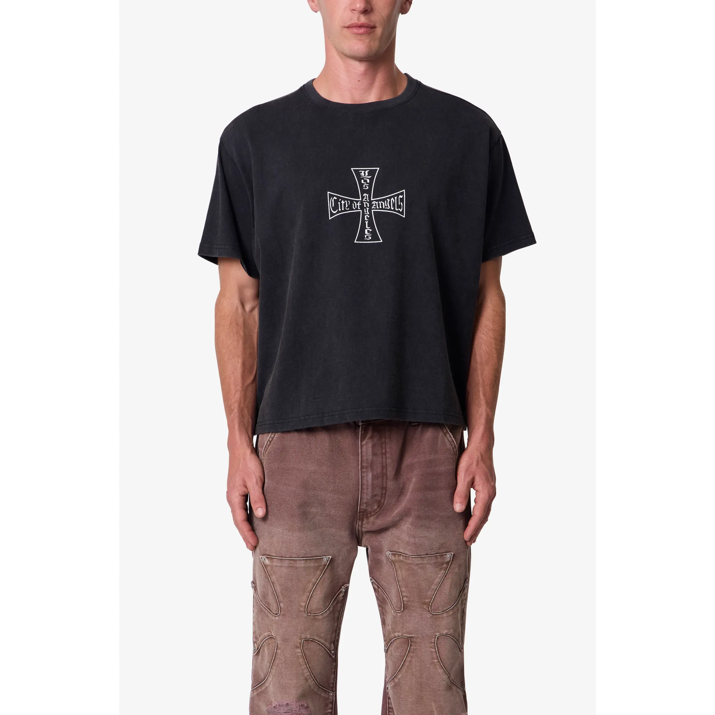 mnml Washed LA Tee - Black