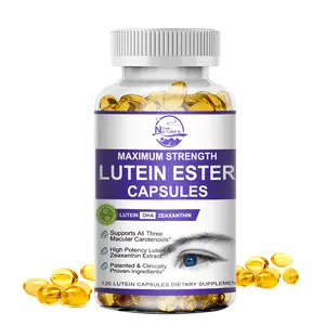 Premium Lutein & Zeaxanthin with Bilberry 120 Vegetable Capsules. Lutein 20 mg, Zeaxanthin 4 mg, and Bilberry 50 mg. All-Natural. High Potency & Premium Quality. Healthy Eyes & Vision.