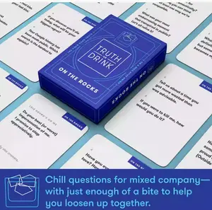 Truth Or Drink Card Adult Party Game Truth Or Drink