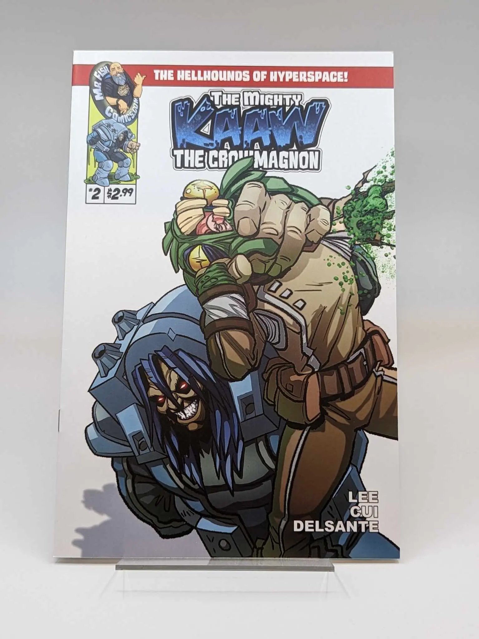 The Mighty KAAW Comic Book Issue 2 Soft Cover