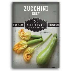 Grey Zucchini Seeds - Versatile Seeds for Growing Zucchini Plants