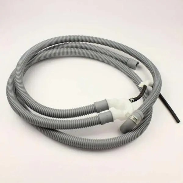 LG 5215ER2002W Washer Drain Hose - 0.5 lbs, Top-Quality Construction, Budget-Friendly, Compatible with WM8000HVA & WM8000HWA, Aids Appliance Maintenance & Shut Off Water Supply