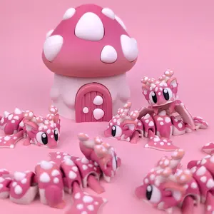 Mushie the Mushroom Mini Dragon with Mushroom Egg | Cute Fantasy Dragon Egg