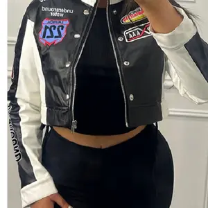 Spandex biker jacket Womenswear Longsleeves Comfort