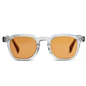 Blue Light Glasses by TWNSPX - PULSE (Brown/ Clear) - Double AR Coating + UV Protection