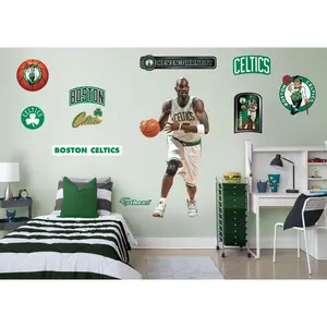 Kevin Garnett - RealBig Legend Collection - Official NBA - Boston Celtics - Reusable Vinyl Wall Decals