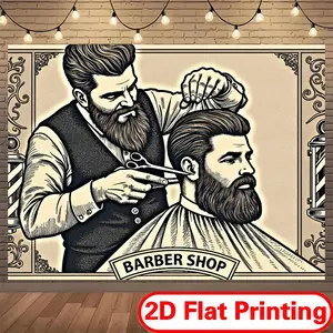 2D Flat Print Polyester Banner Decoration Backdrop for Theater Stage & Performances