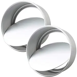 2 Pack 10" x 3" Round  Cake Pan with Removal Bottom for Chiffon Cake
