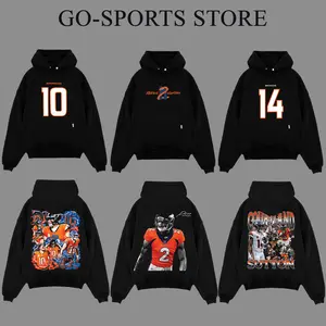 [Go-Sports] All DV Broncos Players For Broncos Country Premium Cotton Hoodie (Made In US), Broncos Football Outfit, Bo Nix Patrick Surtain Courtland Sutton Fan Game Day Outfits, Gift For Football Fans, Football Graphic Hoodie