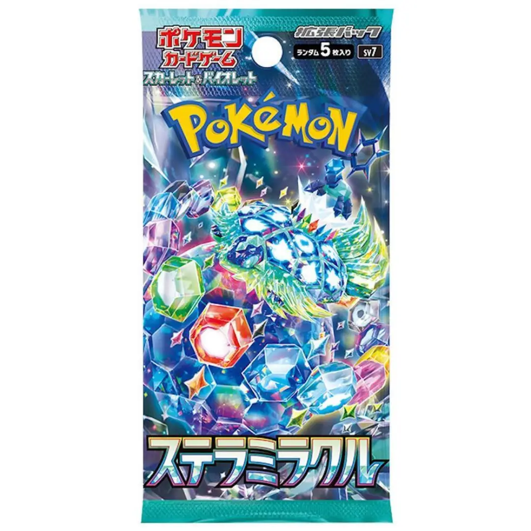 Stellar Miracle - Booster Pack - 5 Random Cards - SV7 - Japanese / Korean Pokemon TCG