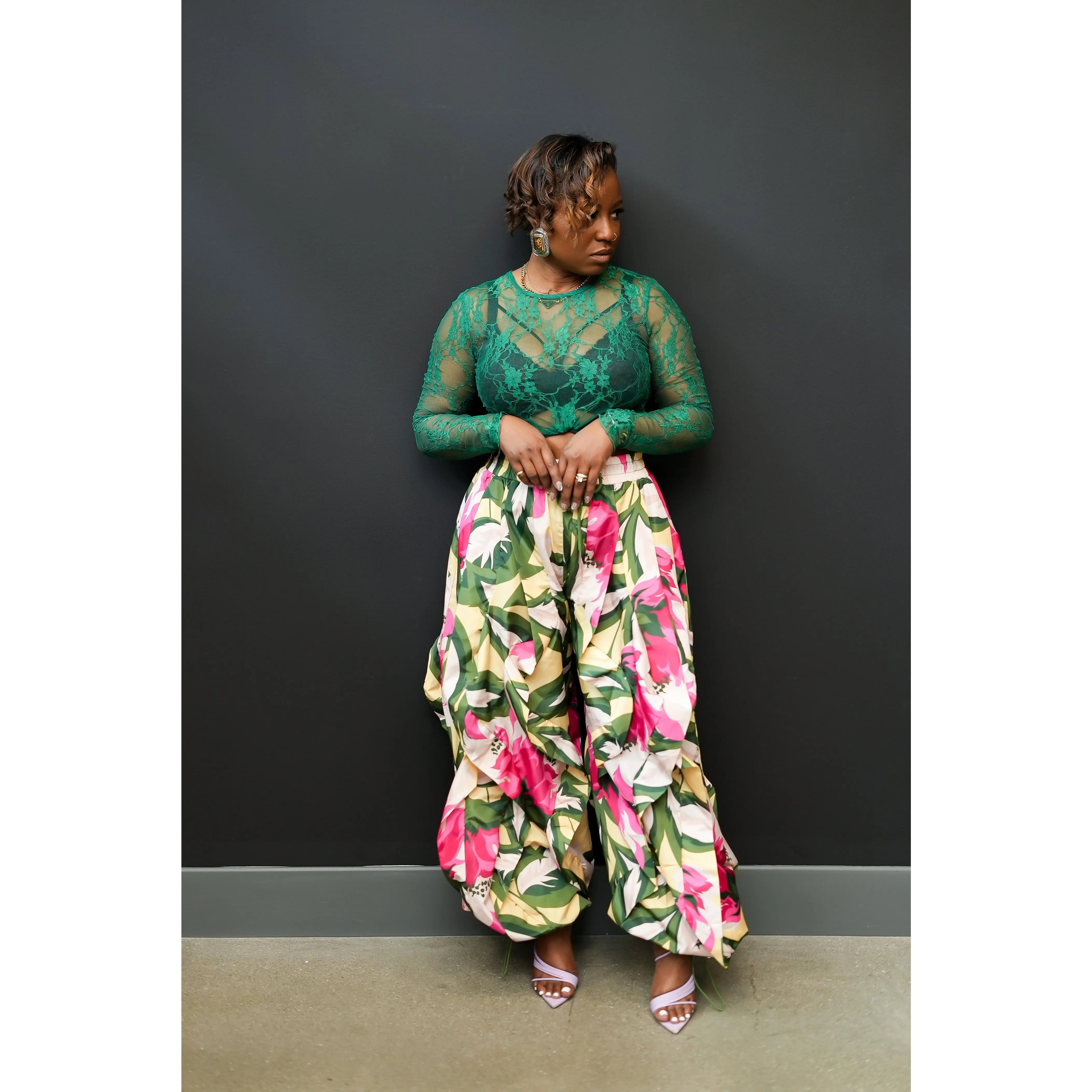 Tropical Terrain Poplin Pants