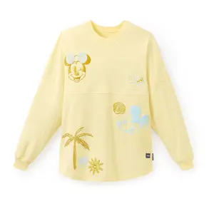 Disney Store Mickey and Minnie Mouse ''Seas the Day'' Spirit Jersey® for Adults – Joyful Yellow