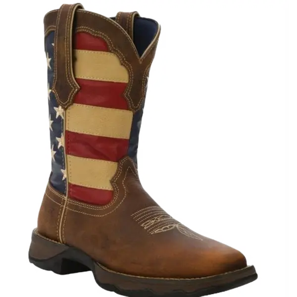 Durango Ladies Rebel Patriotic Pull On Flag Boots RD4414 Durango Ladies Rebel Patriotic Pull On Flag Boots RD4414