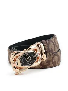 New Trendy Fashion Men's Belt, Casual Business LeatherBelt, Versatile Daily Wear Waistband for Suits & Pants