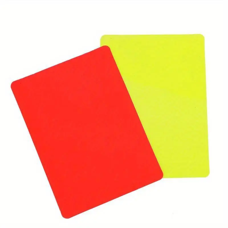 Football Referee Card, Football Red & Yellow Card, Football Referee Tool, Soccer Referee Card, Sports & Outdoor Accessories