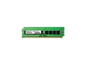 Black Diamond Memory 16GB (2 x 8GB) ECC Unbuffered DDR3 1600 (PC3 12800) Server Memory Model BD8GX21600MTE22