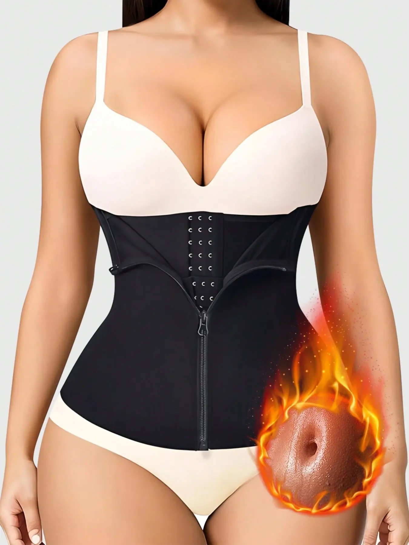 Women's Sports Fitness Waist Trainer, Compression Waist Corset, Abdominal and Waist Shaping Girdle, Yoga Running Belt, Belly Control Band, Tummy Shapewear, Shapewear, Faja Body Shaper, Gift for Friends, Body Shaping Compression, Underwear