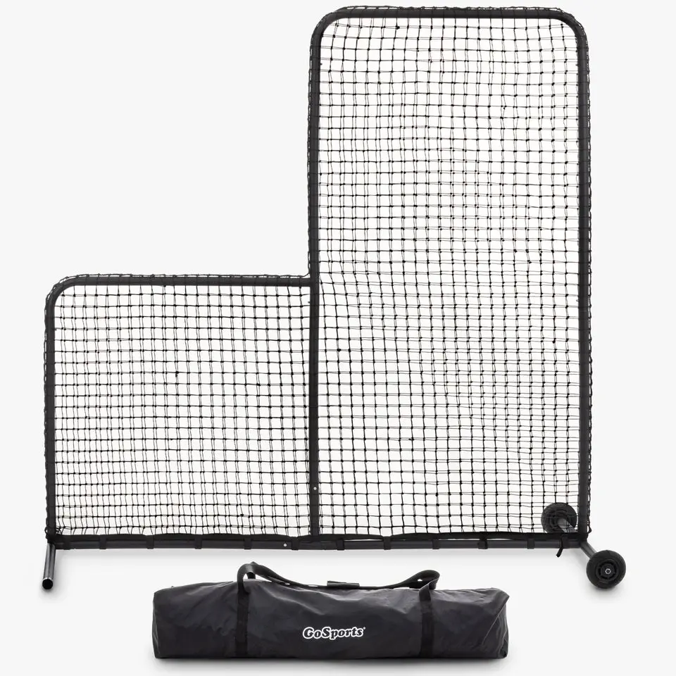 GoSports 7 ft x 7 ft PRO Baseball & Softball L Screen