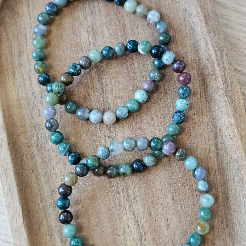 Moss Agate with Ocean Jasper
