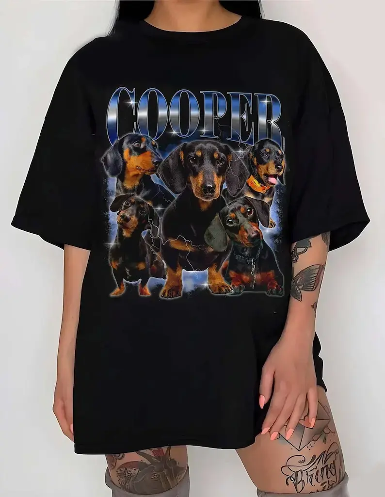 Custom Your Pet Shirt, Personalized Pet T-Shirt, Vintage Custom Dog Shirt, Custom Photo Shirt, Pet Photo Shirt, Ideal for Pet Lovers