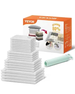 【Summervibes】20 vacuum storage bags with manual pump,  , space-saving bags for compressing quilts and blankets, sealing machine for storing travel essentials