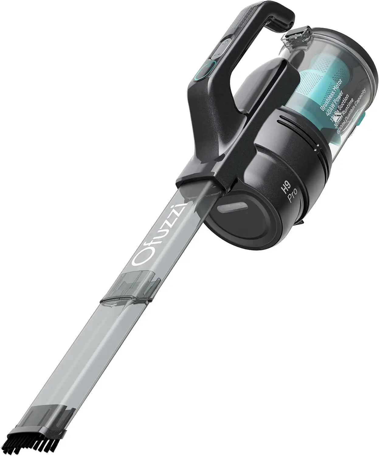 Ofuzzi H9 Pro Handheld Vacuum Cleaner, 40AW/13kPa Surging Suction, LED- Display& Light